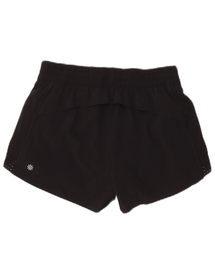 Pantaloni scurti sport pentru femei ATHLETA UK 6 XS poliester negru