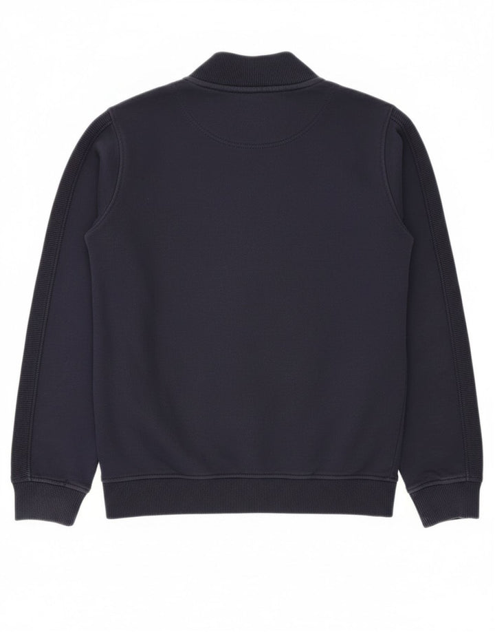 Jachetă de trening Lyle & Scott pentru băieți 10-11 ani, bumbac, albastru bleumarin