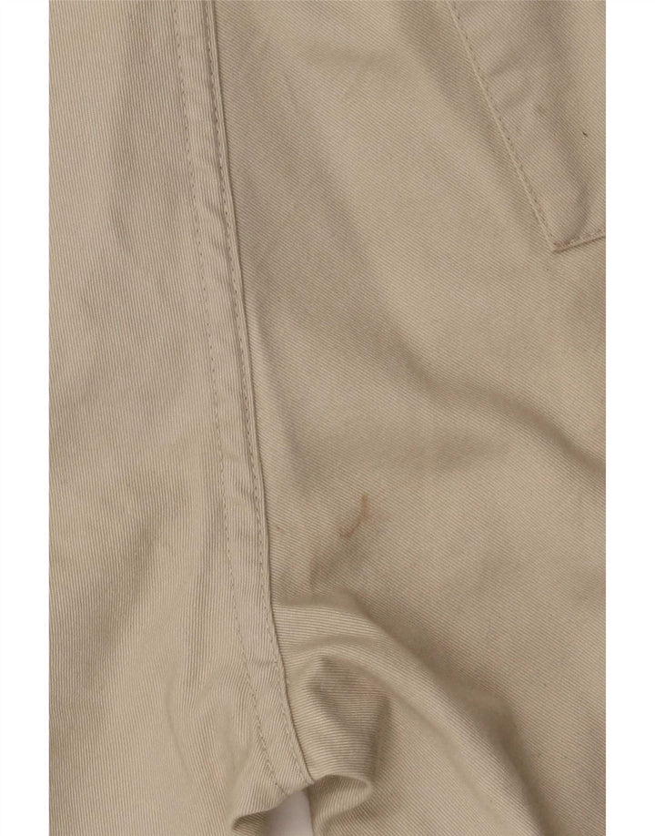 Pantaloni scurti cargo vintage pentru bărbați mari W30 bej