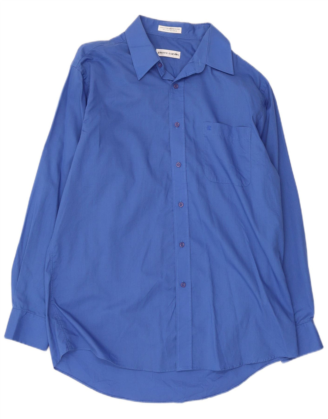 Cămașă pentru bărbați PIERRE CARDIN Mărimea 15 1/2 Bumbac albastru mediu