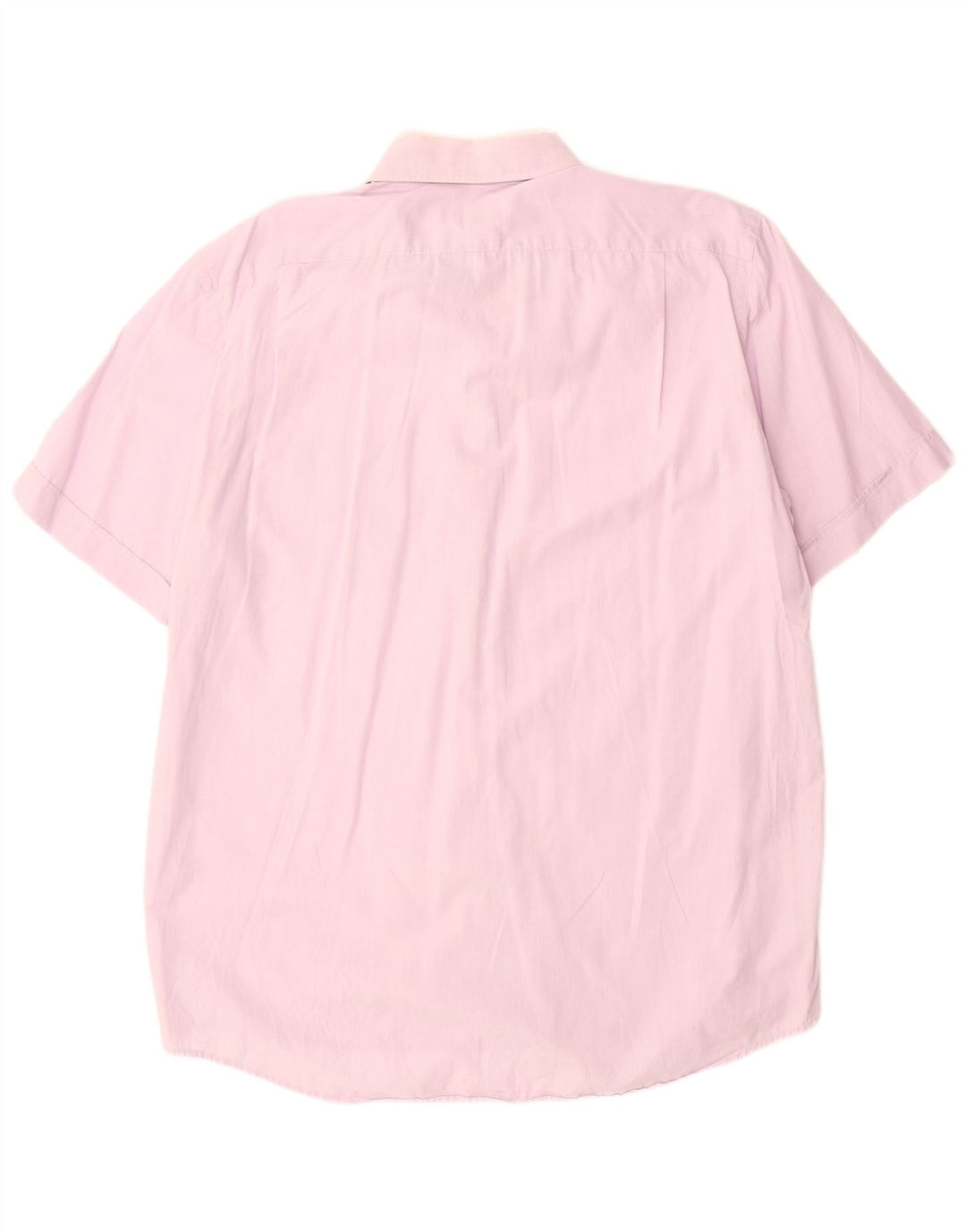 LACOSTE Mens Short Sleeve Shirt Size 43 XL Pink