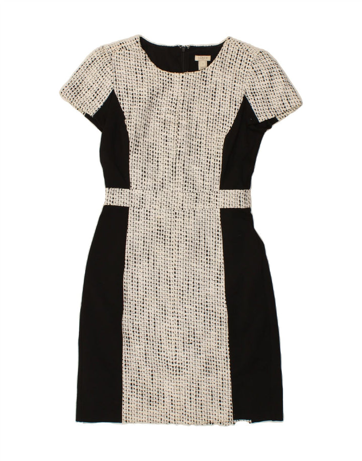 J. CREW Womens Sheath Dress US 0 XS Grey Colourblock Polyester Vintage J. Crew and Second-Hand J. Crew from Messina Hembry 