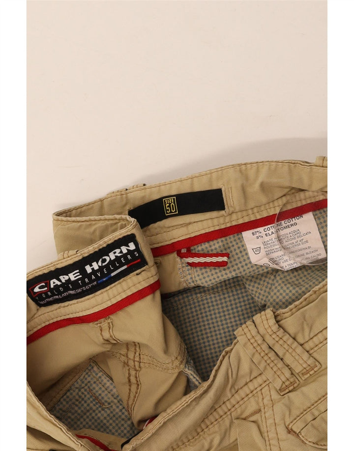 CAPE HORN Pantaloni scurți chino pentru bărbați IT 50 Large W36 Beige Bumbac