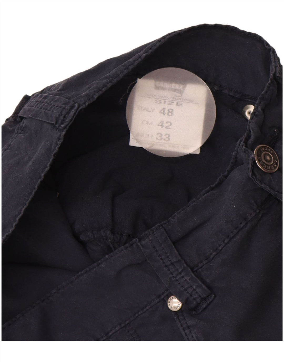 CARRERA Pantaloni Drepți Casual Bărbați IT 48 Medium W30 L33 Bleumarin