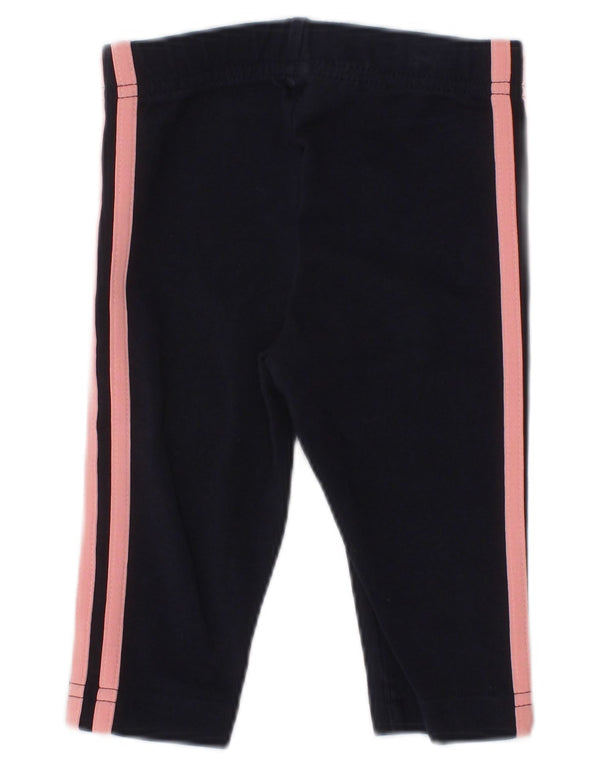 Adidas Bebeluși Capri Leggings 3-6 Luni Bumbac Bleumarin