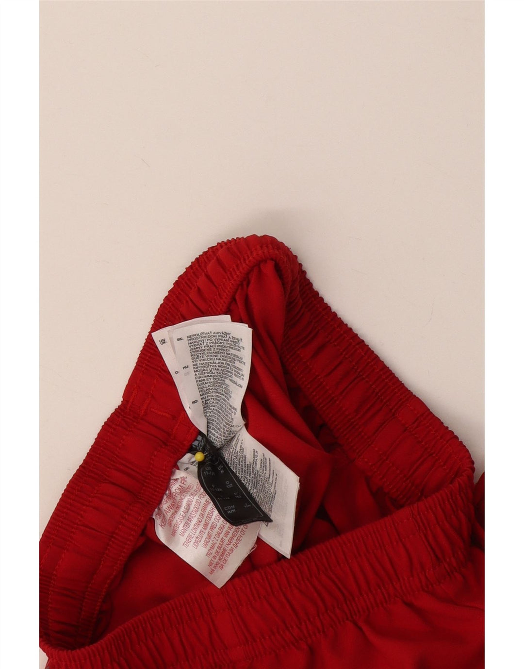 Pantaloni scurți sport adidas băieți 11-12 ani poliester roșu