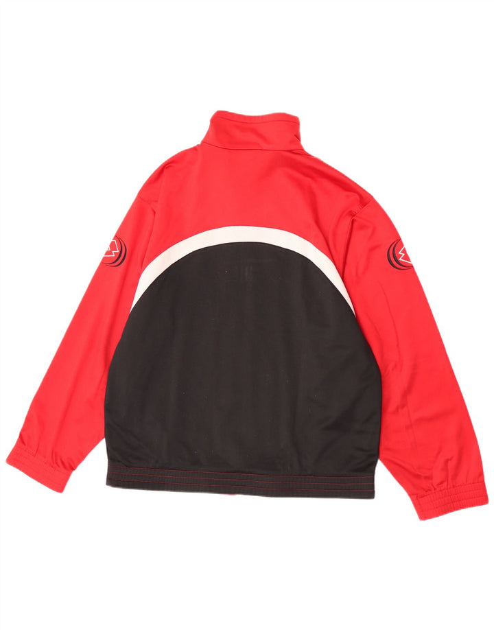 Jachetă de trening grafică pentru bărbați Lotto UK 38/40 Medium Red Colorblock