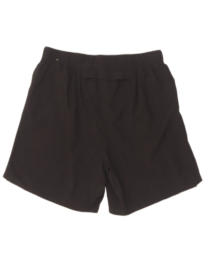 Pantaloni scurți sport Nike Dri Fit pentru bărbați, poliester mediu negru
