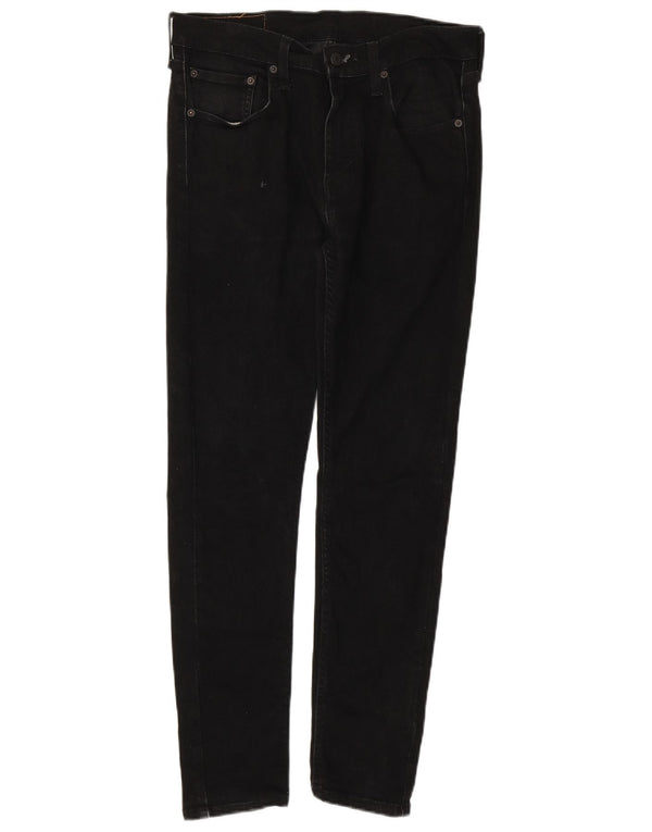 Jeans skinny pentru bărbați Levi's 519 W32 L29 bumbac negru