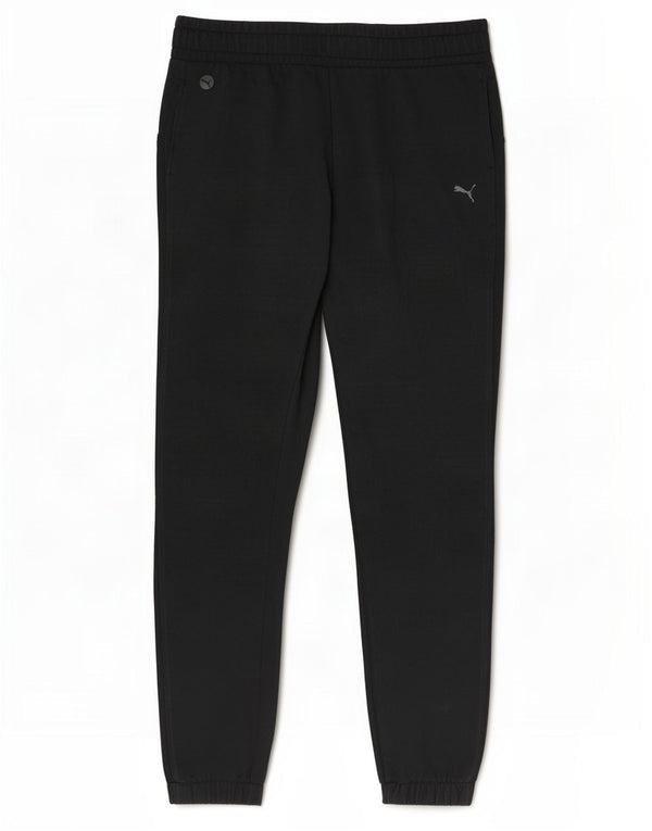 Pantaloni de trening Puma pentru femei Joggeri UK 16, bumbac negru mare