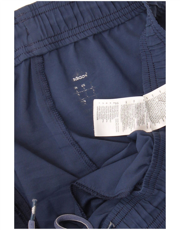 Pantaloni scurți sport pentru bărbați Adidas, mari, albastru, poliester