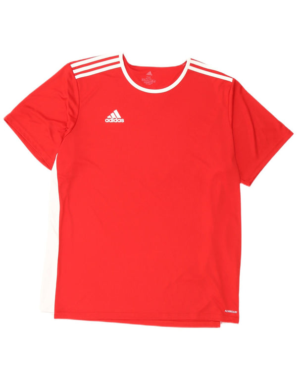 Tricou pentru bărbați Adidas Aeroready Top 2XL Roșu
