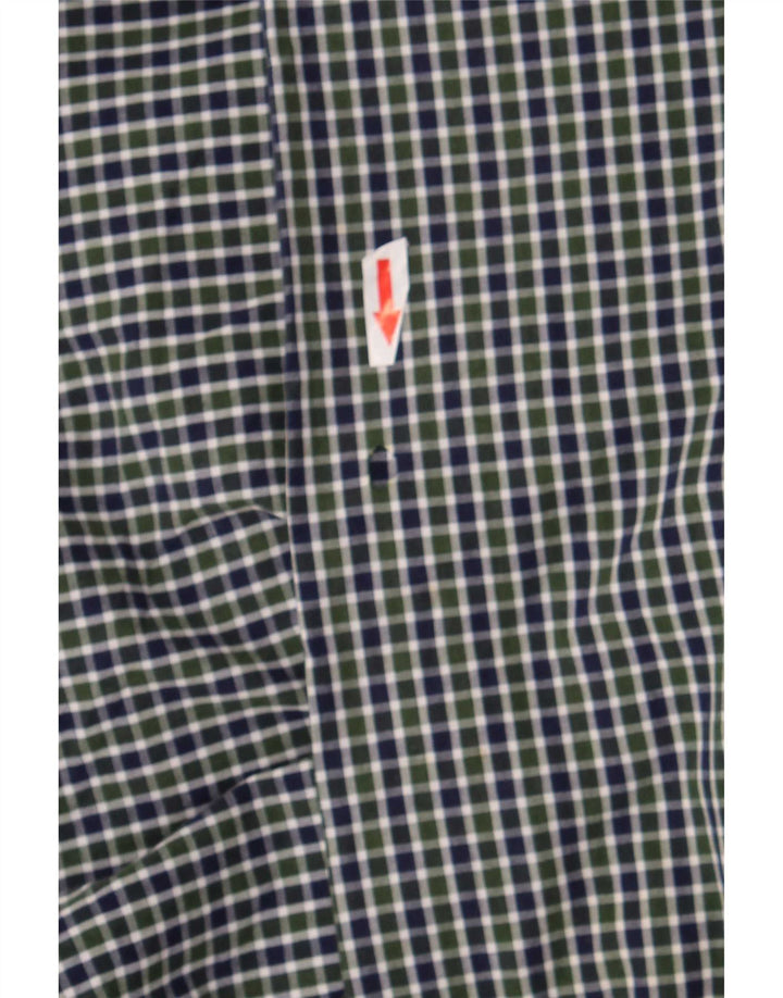 Cămașă pentru bărbați Chaps Classic Fit, bumbac verde mediu Gingham