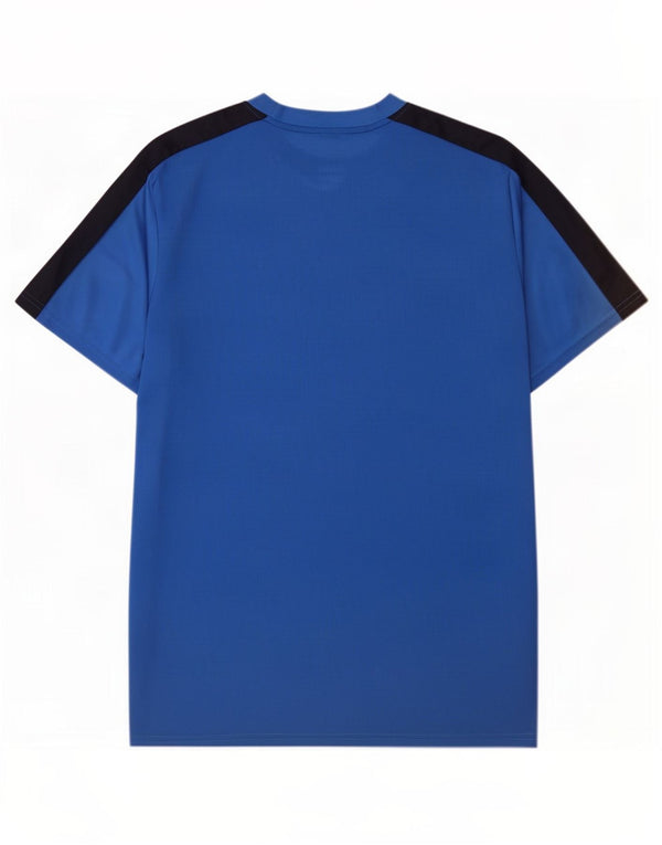 Tricou pentru bărbați Nike Dri Fit Slim Top 2XL, albastru, poliester color bloc