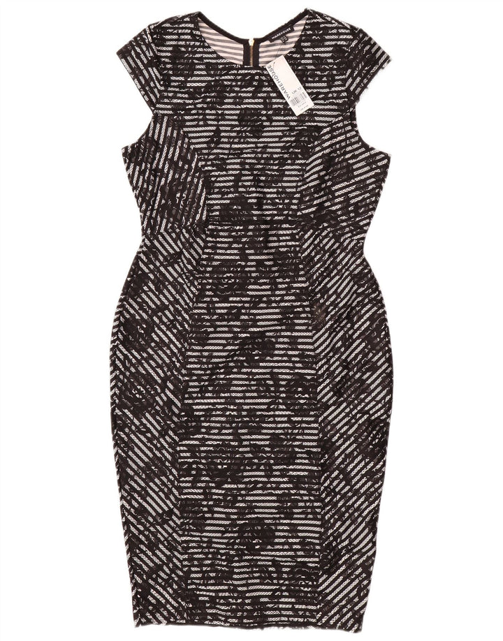 Rochie Bodycon pentru Damă Warehouse UK 12 Medium Negru Floral Poliester