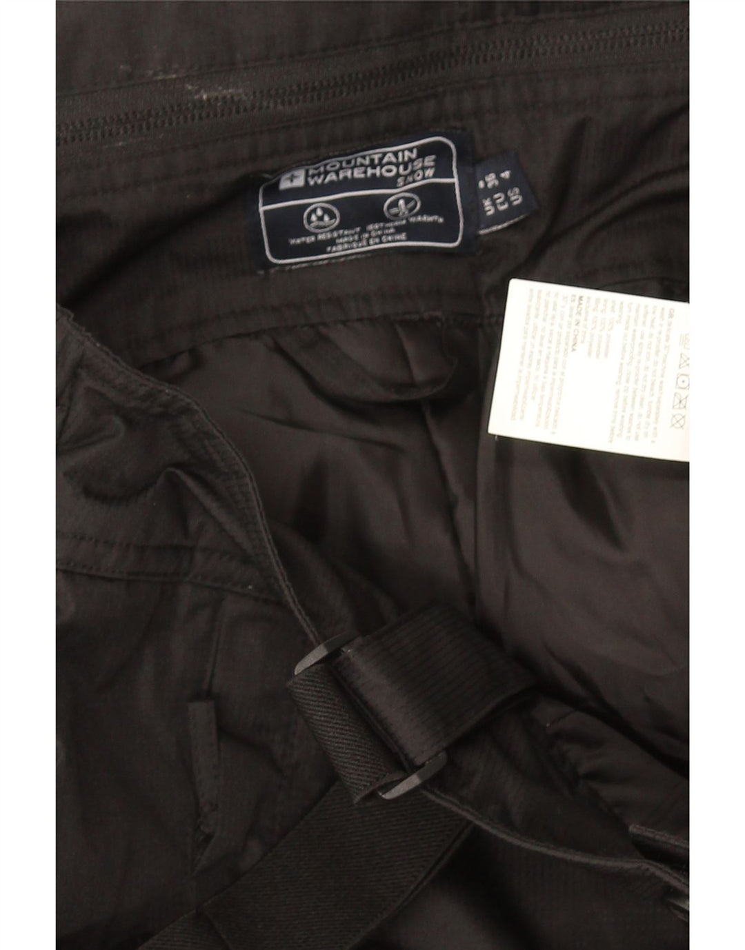 Mountain Warehouse Pantaloni de schi salopete pentru femei UK 8 Small Black
