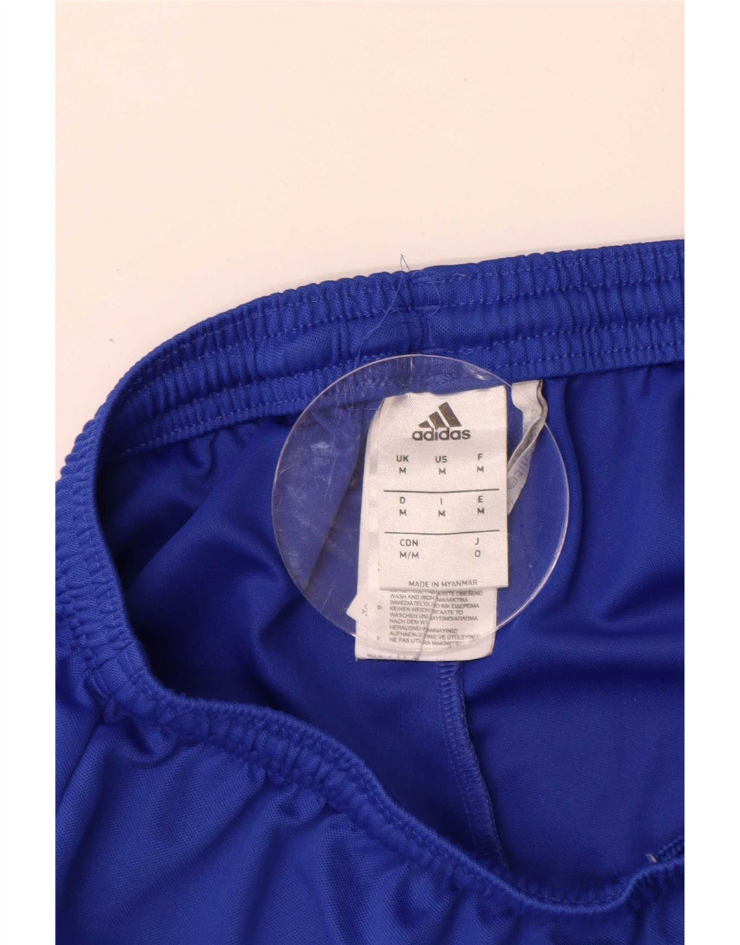 Pantaloni scurți sport pentru bărbați Adidas Climalite, poliester albastru mediu