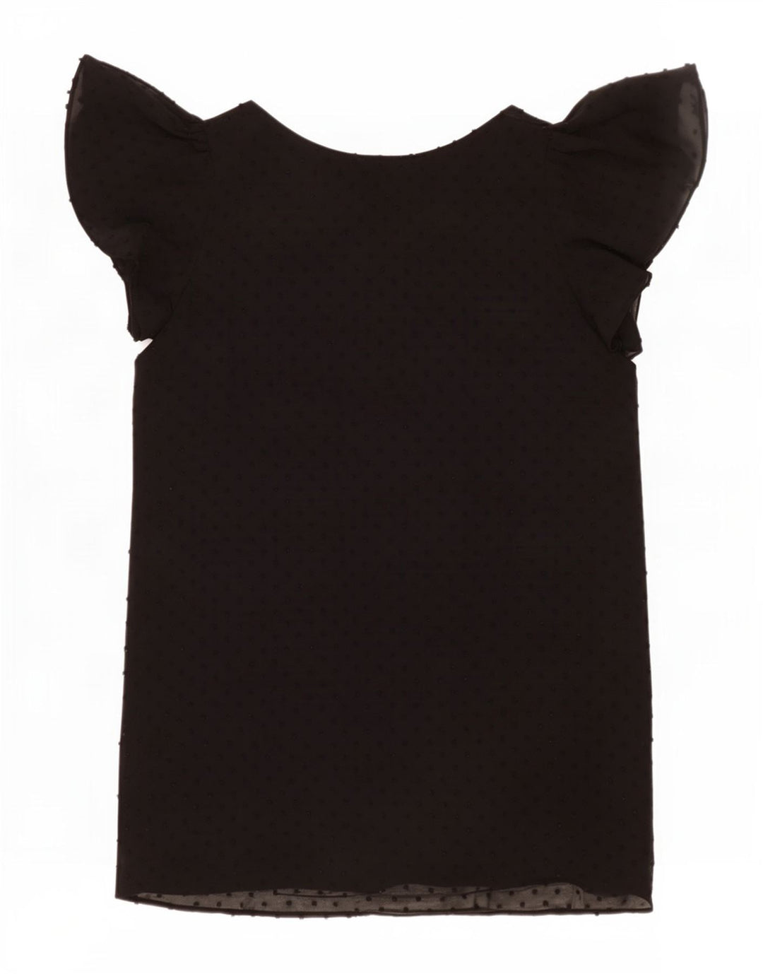 Rochie de bază pentru femei Zara UK 10 Poliester cu pete negre mici