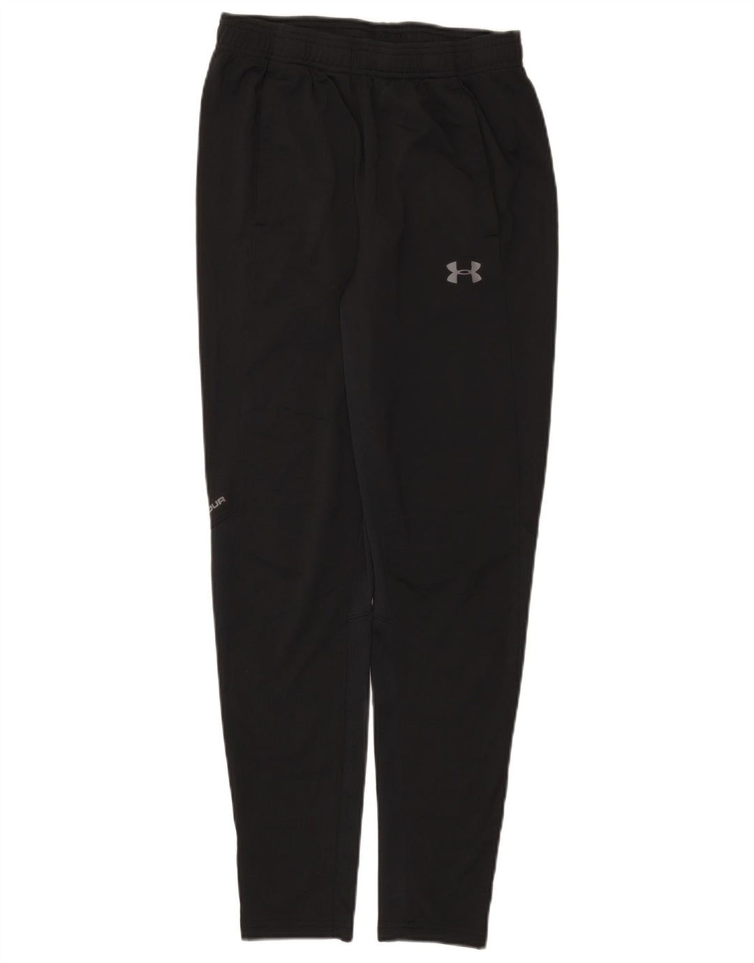 Pantaloni de trening Under Armour pentru bărbați, poliester negru mic