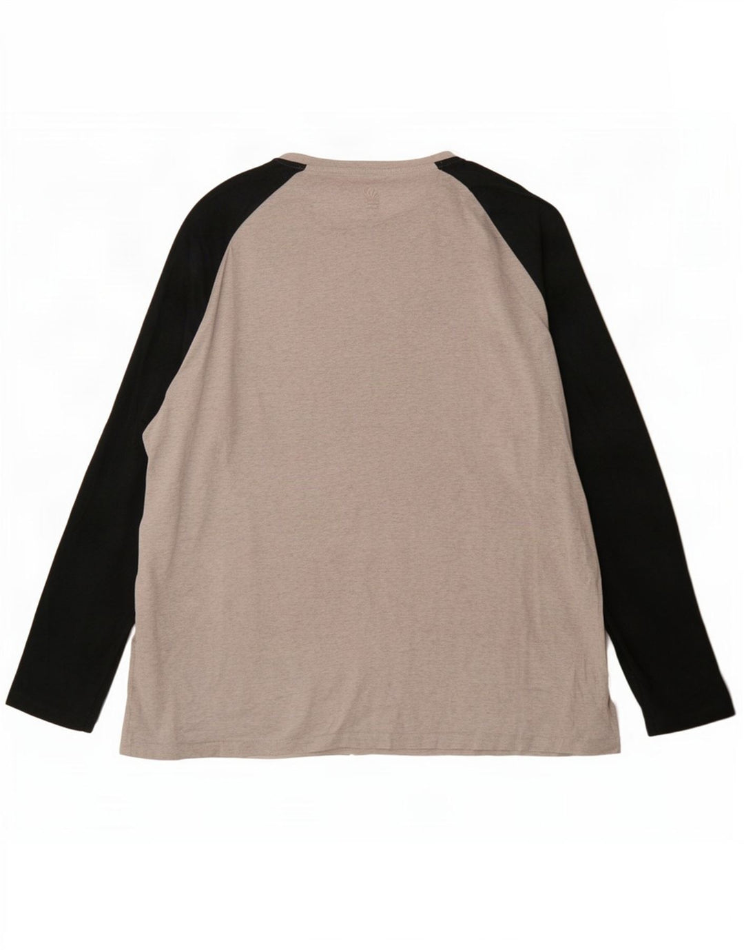 Top pentru bărbați Fat Face cu mânecă lungă 2XL, bumbac color bloc, gri