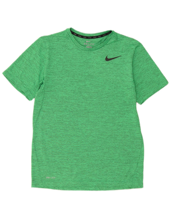 Tricou Nike Dri Fit pentru bărbați Top Medium Green Flecked Poliester