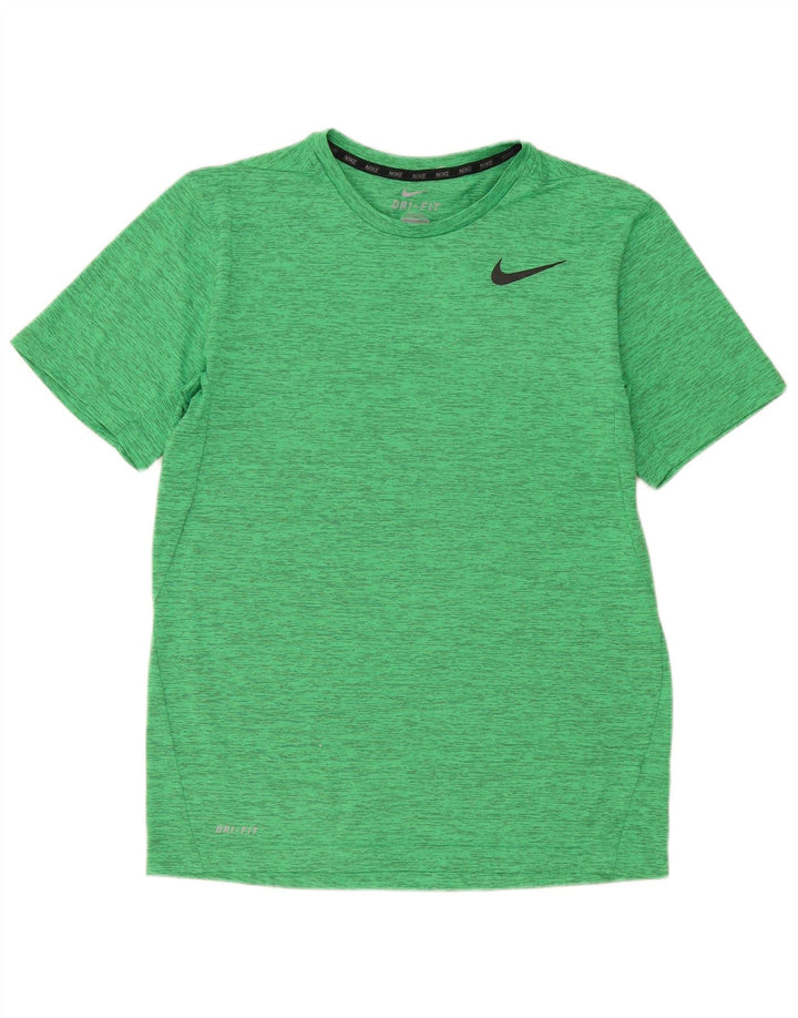 Tricou Nike Dri Fit pentru bărbați Top Medium Green Flecked Poliester