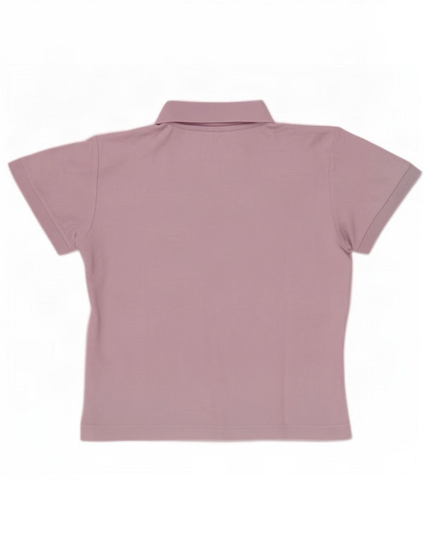 Tricou polo Fila pentru femei UK 16 mare bumbac roz