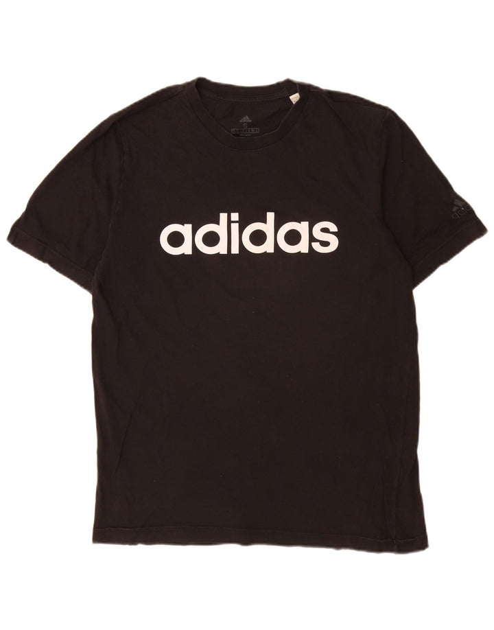 Tricou grafic pentru bărbați Adidas Top Mic Negru