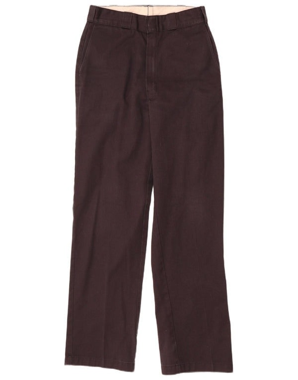 Pantaloni chino drepți pentru bărbați Dickies L32 L34 Poliester maro