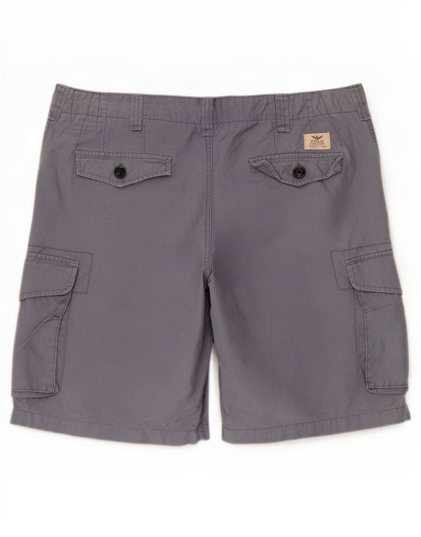 Pantaloni scurți cargo pentru bărbați Polo Ralph Lauren, mari, albastru, bumbac