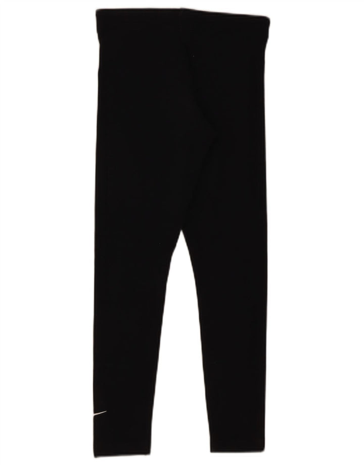 Leggings pentru fete Nike 10-11 ani negru mediu