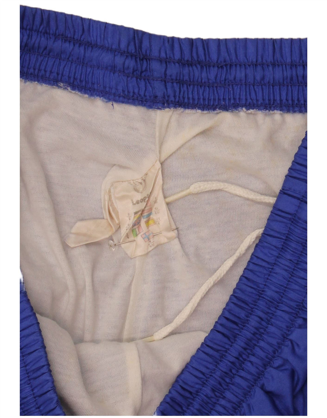 Pantaloni de trening pentru bărbați Leopard Pantaloni de jogging UK 40/42 Medium Blue Colorblock