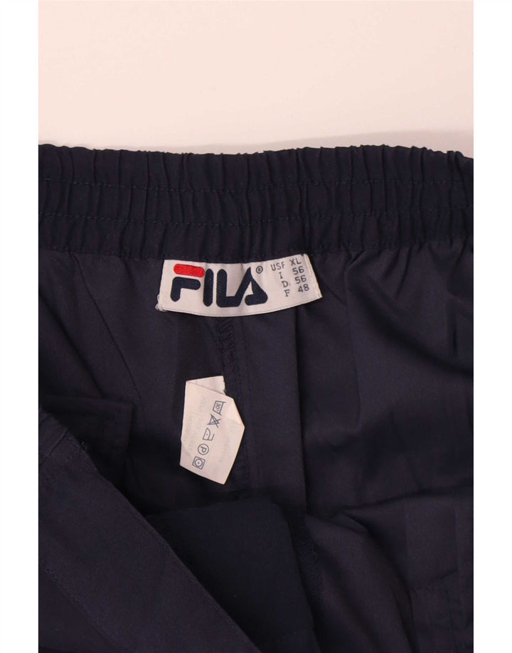 Pantaloni scurți chino pentru bărbați Fila XL W38 poliester bleumarin