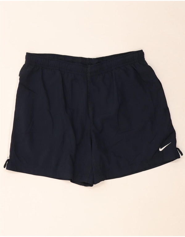 Pantaloni scurți sport NIKE Dri Fit pentru bărbați XL, poliester bleumarin