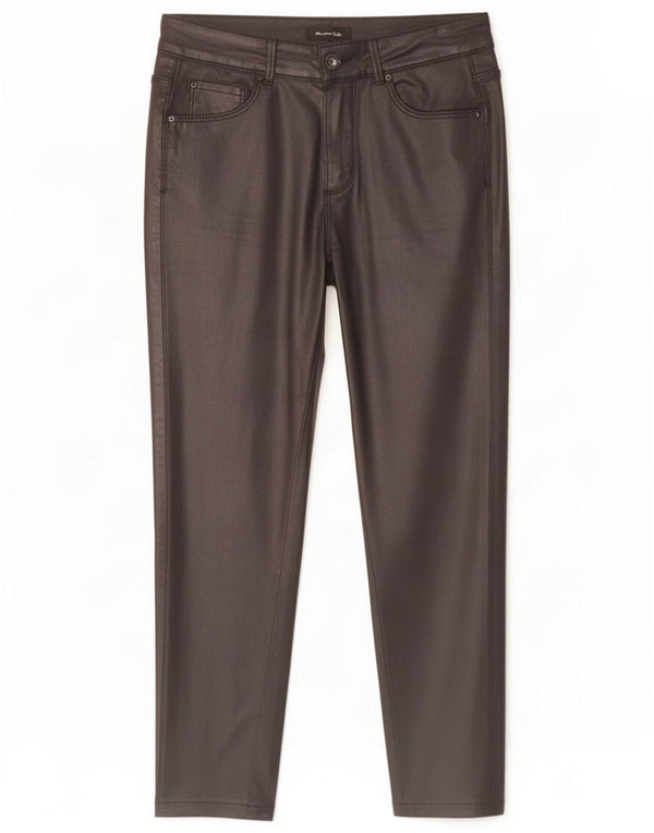 Pantaloni casual skinny Massimo Dutti pentru femei EU 36 XS W26 L25 Bumbac negru