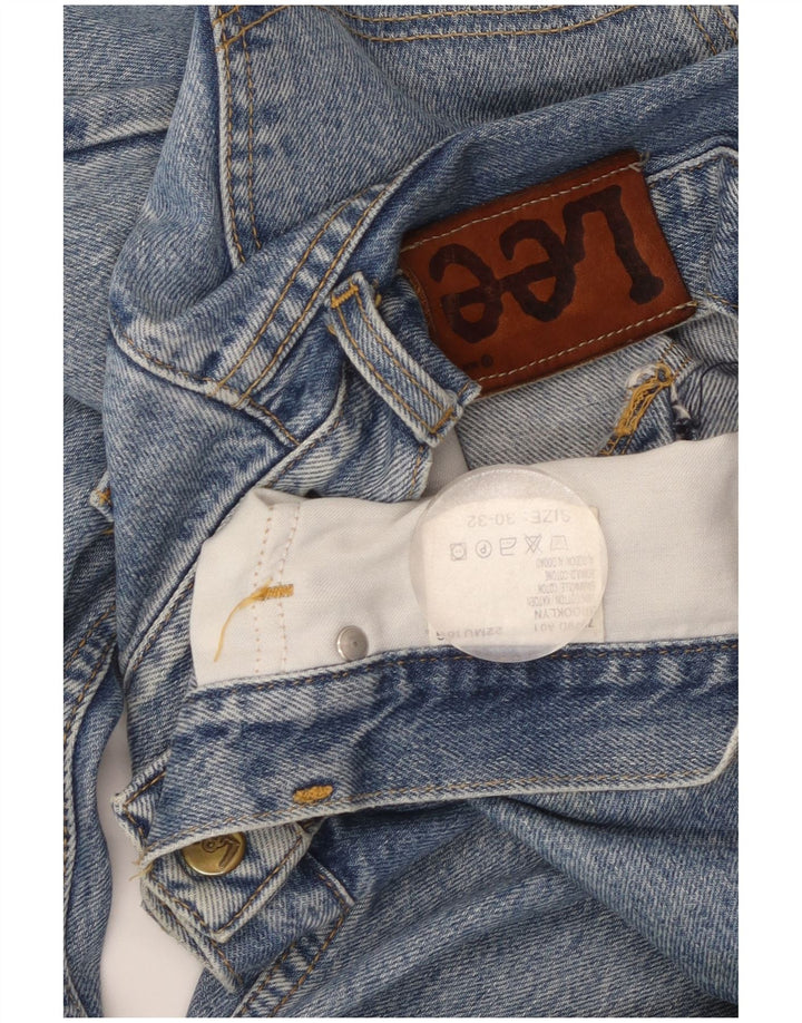 Blugi LEE Brooklyn Straight pentru bărbați W30 L32 Bumbac albastru