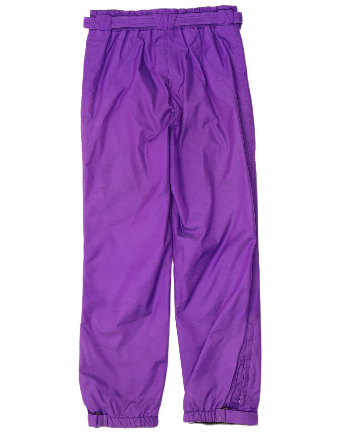 Pantaloni de schi vintage pentru bărbați, nailon violet mediu