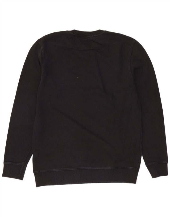 Hanorac grafic pentru bărbați VANS Pulover mediu bumbac negru