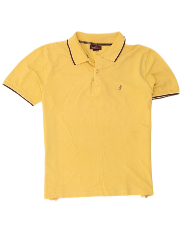 Tricou polo Marlboro Classics pentru bărbați, 2XL, cu dungi galbene