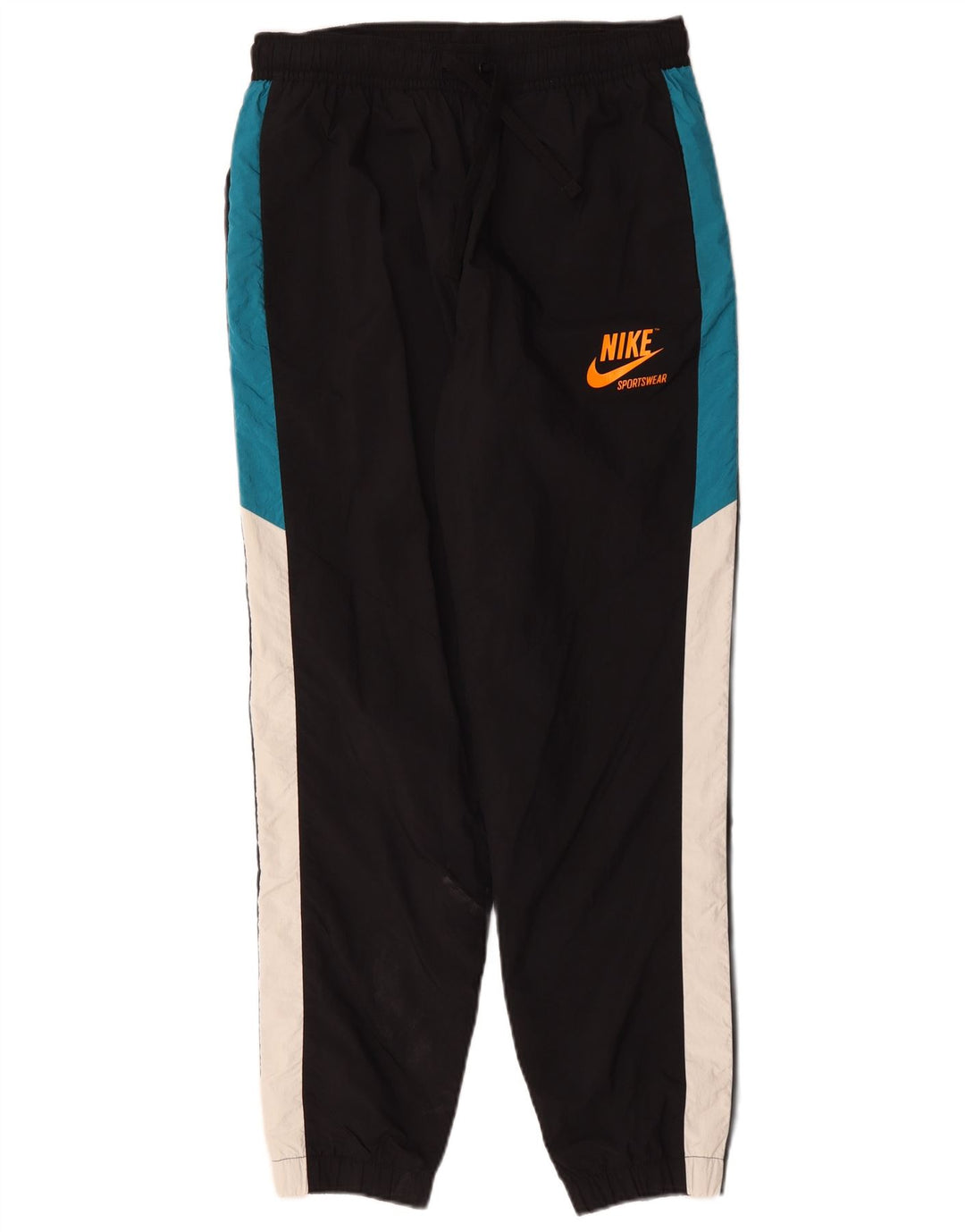 Pantaloni de trening grafic pentru bărbați NIKE Pantaloni de jogging, mediu negru, color block