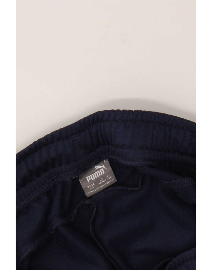Pantaloni de trening Puma pentru baieti 13-14 ani, bleumarin