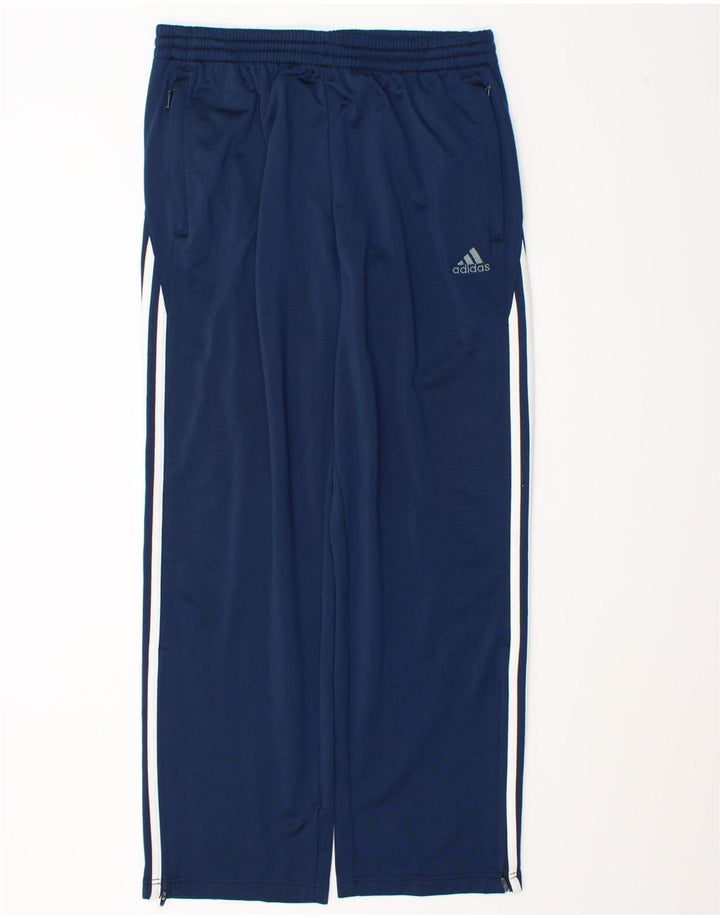 Pantaloni de trening Adidas pentru bărbați, mari, albastru, poliester
