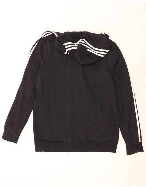 Pulover Adidas pentru bărbați, cu fermoar, bumbac XL, negru