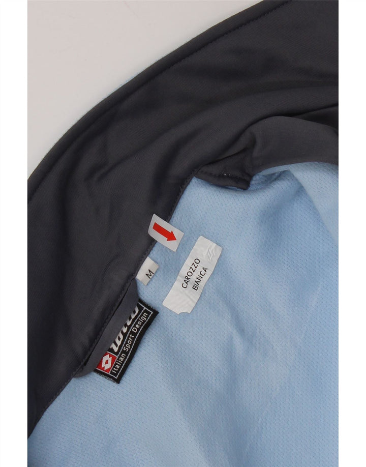 Jachetă de trening pentru femei Lotto UK 12 Medium Blue Colorblock Poliester