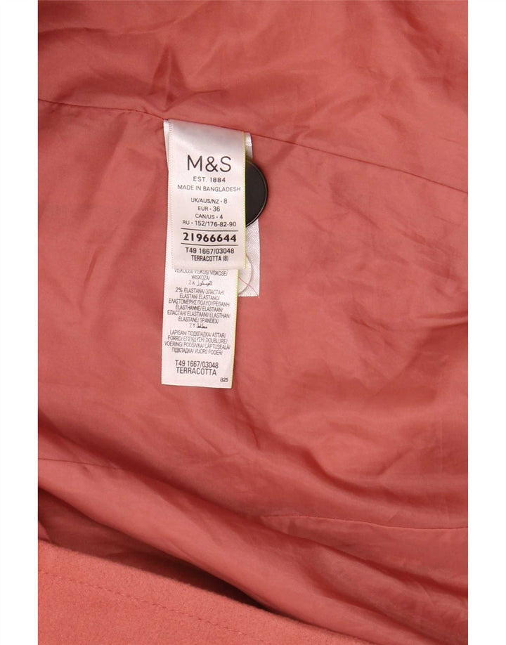 Palton pentru femei Marks & Spencer UK 8 mic, roz, poliester