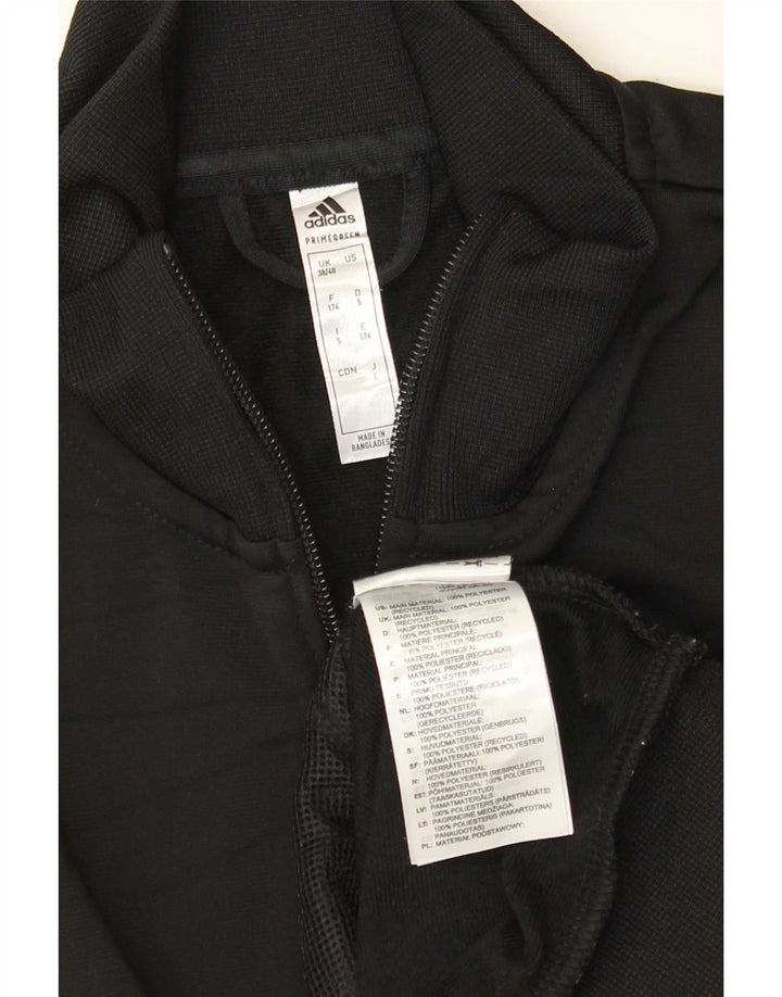 Jachetă de top pentru trening grafic Adidas pentru bărbați UK 38/40 Poliester mediu negru