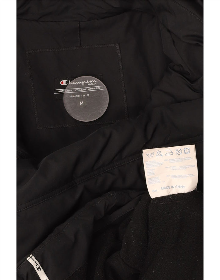 Jachetă căptușită cu glugă pentru femei CHAMPION UK 14 Poliester mediu negru