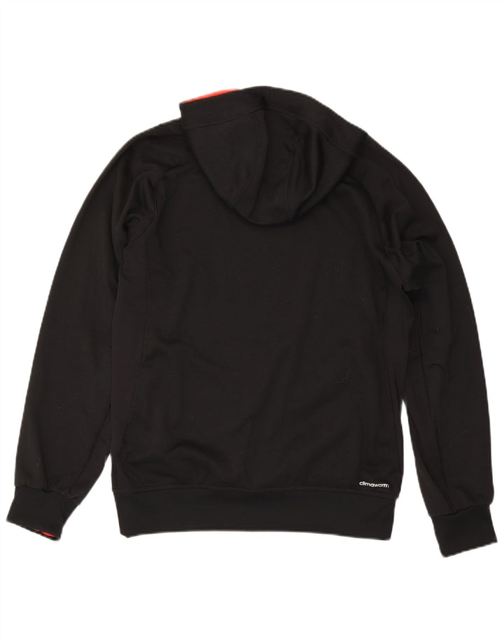 Adidas Climawarm Hoodie Pulover Mic Negru Poliester