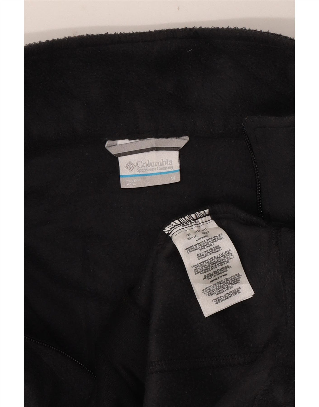 Jachetă fleece pentru bărbați Columbia UK 38 Poliester mediu negru