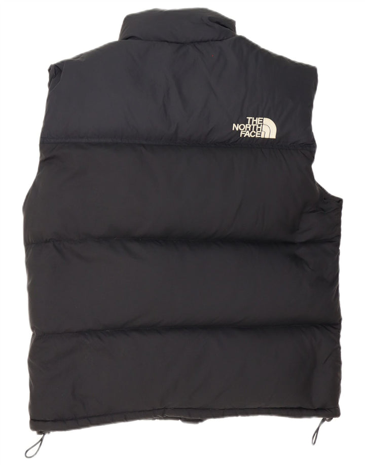The North Face Mens Padded Gilet UK 38 Medium Black Poliester